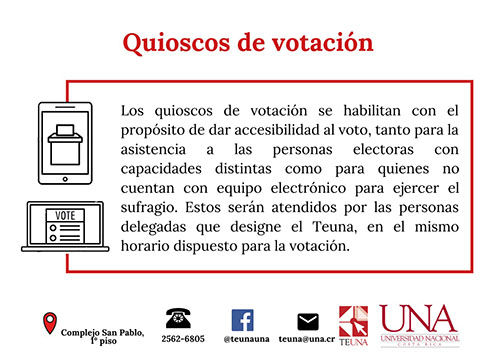Quioscos de votación